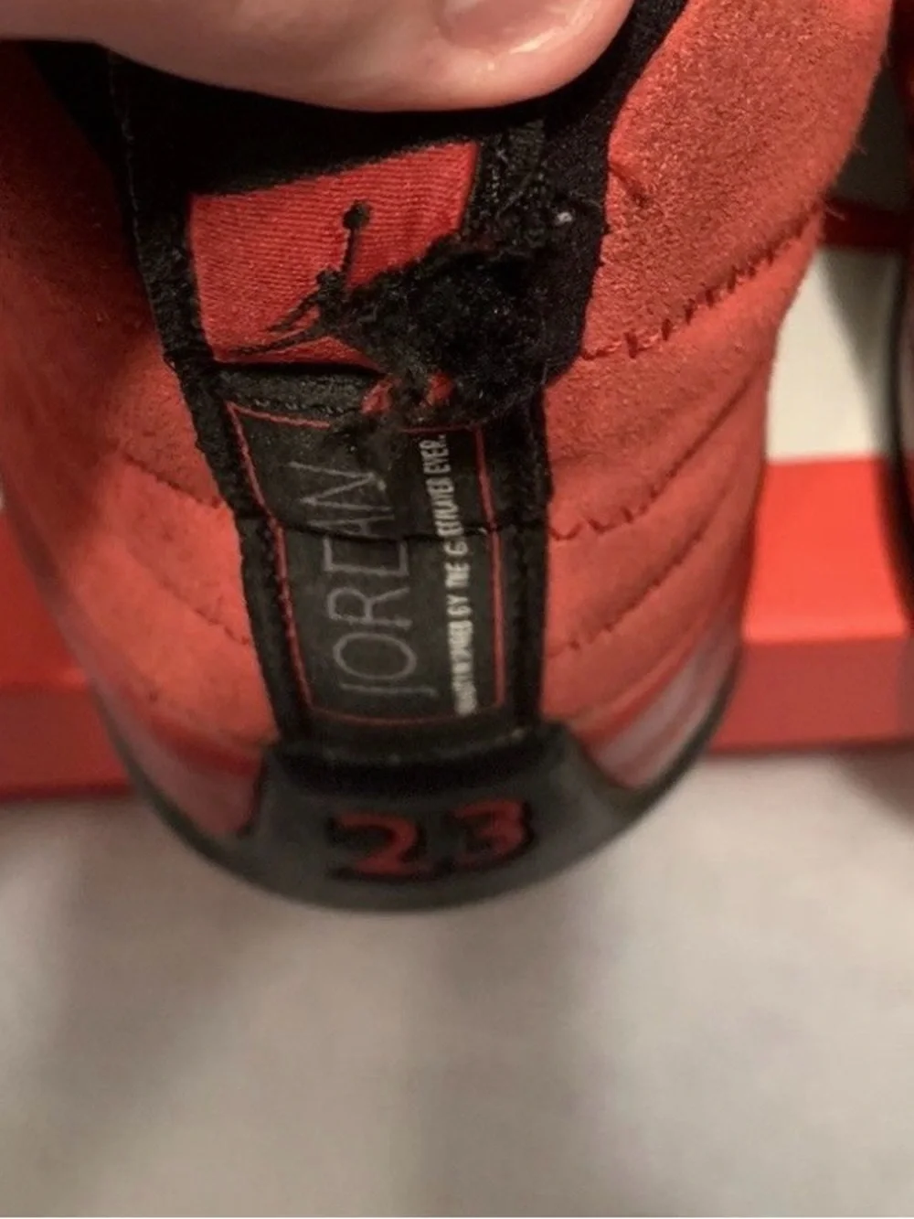 Jordan 12 Retro Reverse Flu Game 2020  Size 9